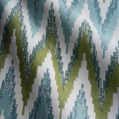 Perennials Feel The Heat Green Flash 724-750 Timothy Corrigan Collection Upholstery Fabric