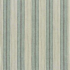 F Schumacher Horst Stripe Sky 72603 New Traditional Collection Indoor Upholstery Fabric