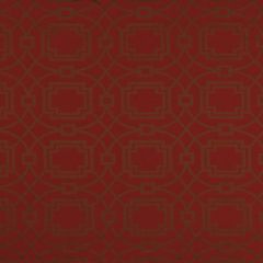Robert Allen Contract Geometric Way Cayenne 211342 Indoor Upholstery Fabric