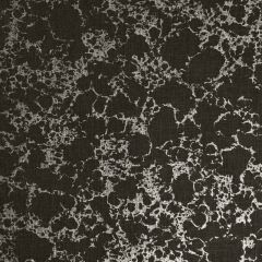 Clarke and Clarke Pietra Charcoal / Gold F1081-02 Botanica Fabric Collection Upholstery Fabric