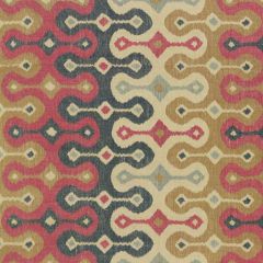 F Schumacher Darya Ikat Spice 174831 by Martyn Lawrence Bullard Indoor Upholstery Fabric