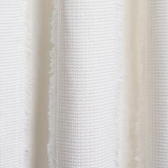 F Schumacher Tulum Casement Ivory 73595 Essentials: Sheers and Casements Collection Drapery Fabric