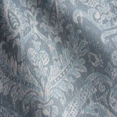 Perennials Go For Baroque Cerulean 736-398 Timothy Corrigan Collection Upholstery Fabric