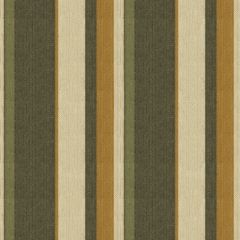 GP and J Baker Drummond Stripe Gold / Sepia BF10517-3 by Ashley Hicks Indoor Upholstery Fabric