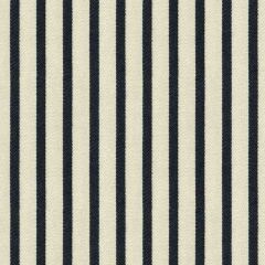 Kravet Sunbrella Bollard Stripe Black Ink 33541-50 Waterworks II Collection Upholstery Fabric