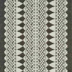 F Schumacher Wentworth Embroidery Carbon 75474 New Traditional Collection Indoor Upholstery Fabric