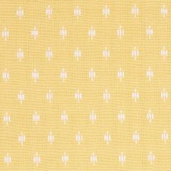 F Schumacher Barlow Ivory On Yellow 75534 New Traditional Collection Indoor Upholstery Fabric