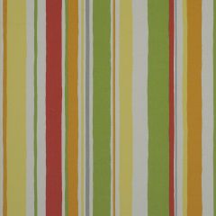 Robert Allen Baja Stripe Poppy 207628 Indoor/Outdoor Drapery Fabric