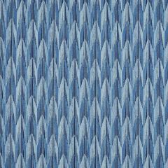 F Schumacher Verdant  Blue 75912 Indoor Outdoor Prints and Wovens Collection Upholstery Fabric