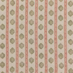 GP and J Baker Alma Red / Green BP10821-5 Coromandel Small Prints Collection Drapery Fabric