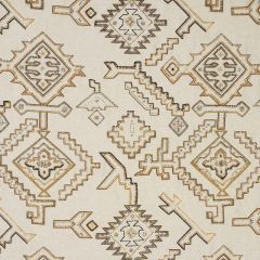 F Schumacher Ezma Embroidery Neutral 78380 Exquisite Embroideries Collection Indoor Upholstery Fabric