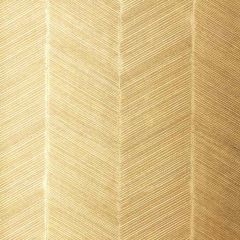F-Schumacher Chevron Texture-White Gold 5005651 Luxury Decor Wallpaper