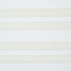 F Schumacher Ohara Stripe  Ivory 78491 Indoor Outdoor Prints and Wovens Collection Upholstery Fabric