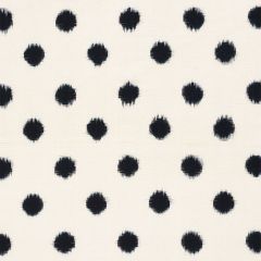 F Schumacher Sakuru Ikat Black 72342 Mingei Collection Indoor Upholstery Fabric