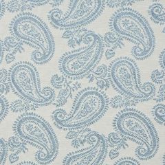 F Schumacher Milena Paisley Sky 78721 New Traditional Collection Indoor Upholstery Fabric