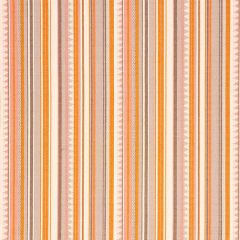 F Schumacher Zuni Stripe Orange & Pink 78732 Open Sky Collection Indoor Upholstery Fabric