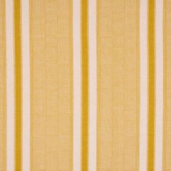 F Schumacher Ipala Hand Woven Stripe Yellow 78833 by A Rum Fellow Indoor Upholstery Fabric