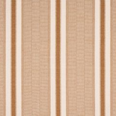 F Schumacher Ipala Hand Woven Stripe Carmel 78835 by A Rum Fellow Indoor Upholstery Fabric