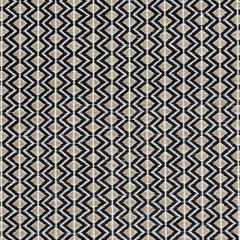 F Schumacher Pinula Hand Woven Black 78910 by A Rum Fellow Indoor Upholstery Fabric