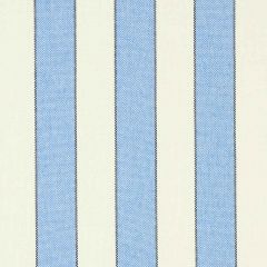 F Schumacher Blumont Stripe  Blue 79050 Indoor Outdoor Prints and Wovens Collection Upholstery Fabric