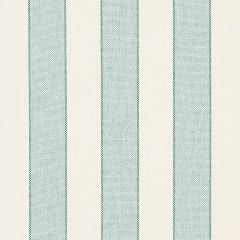 F Schumacher Blumont Stripe  Aqua 79053 The Good Life Indoor/Outdoor Collection Upholstery Fabric
