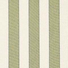 F Schumacher Blumont Stripe  Green 79055 The Good Life Indoor/Outdoor Collection Upholstery Fabric