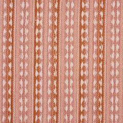 F Schumacher Tarnby Stripe Coral 79082 Scandinavian Modern Collection Indoor Upholstery Fabric