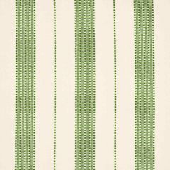 F Schumacher Lubeck Stripe Green 79093 Stripes Revisits Collection Indoor Upholstery Fabric