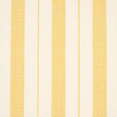 F Schumacher Lubeck Stripe Yellow 79096 Stripes Revisits Collection Indoor Upholstery Fabric