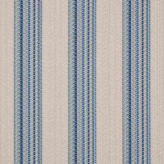 F Schumacher Bendita Stripe  Blue 79153 Indoor/Outdoor Recolors Collection Upholstery Fabric