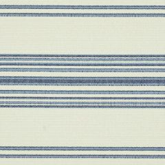 F Schumacher Solana Stripe  Navy 79330 Indoor Outdoor Prints and Wovens Collection Upholstery Fabric