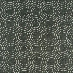 F Schumacher Alma  Carbon 79400 Indoor Outdoor Prints and Wovens Collection Upholstery Fabric