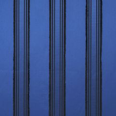 F Schumacher Senza Satin Stripe Cobalt 79450 Indoor Upholstery Fabric