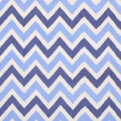 F Schumacher Vedado Ikat Indigo 79460 Happy Together Collection Indoor Upholstery Fabric