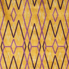 F Schumacher Kyoto Trellis Saffron 79532 by Neisha Crosland Indoor Upholstery Fabric