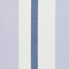 F Schumacher Lolland Linen Stripe Lilac & Blue 79661 Scandinavian Modern Collection Indoor Upholstery Fabric