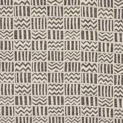 F Schumacher Kudu Black 79760 Copacabana Collection Indoor Upholstery Fabric