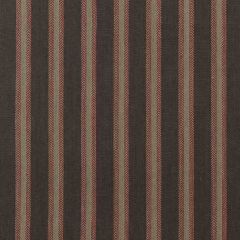 Mulberry Home Chester Stripe Woodsmoke / Russet FD760-A132 Festival Collection Indoor Upholstery Fabric