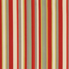 Robert Allen Eos Stripe Lacquer Red 231843 Indoor Upholstery Fabric