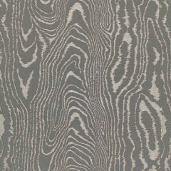 F. Schumacher Faux Bois Weave Charcoal 68831 Chroma Collection Upholstery Fabric
