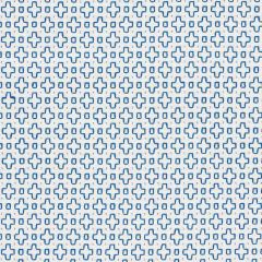 F Schumacher Scout Embroidery Blue 73560 Happy Together Collection Indoor Upholstery Fabric