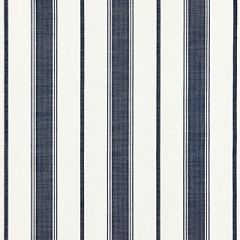 Scalamandre Sconset Stripe Indigo SC 000427110 Chatham Stripes and Plaids Collection Upholstery Fabric