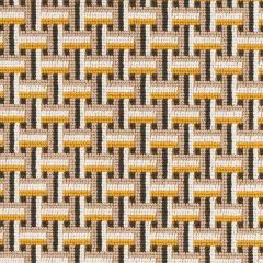 F Schumacher Saxon Epingle Ochre 76972 Classic Wovens Collection Indoor Upholstery Fabric