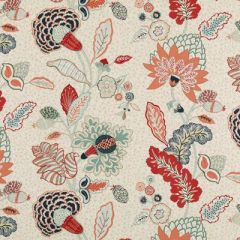 Duralee Chilvers-Mint/Red by Tilton Fenwick 21085-223 Decor Fabric