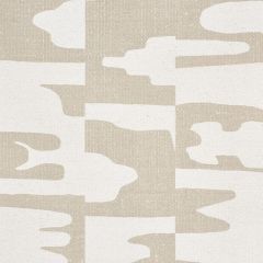F Schumacher Copp Natural 178491 Folk Art Collection Indoor Upholstery Fabric
