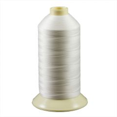 Coats Ultra Dee Polyester Thread Soft Non Bonded Gral Anti-Static Finish Size 69 (#24) White (1 Each is 16oz)