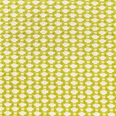 F Schumacher Betwixt Chartreuse / Ivory 65680 Chroma Collection Indoor Upholstery Fabric