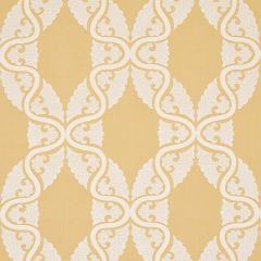 F Schumacher Siljan Yellow 80312 New Traditional Collection Indoor Upholstery Fabric