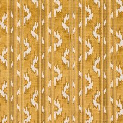 F Schumacher Murat Velvet Gold 80321 East Meets West Collection Indoor Upholstery Fabric