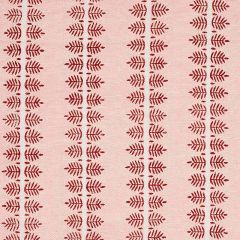 F Schumacher Alva Hand Block Print Blush 80520 New Traditional Collection Indoor Upholstery Fabric